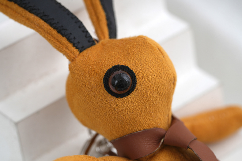 Japanese-style chanel-style rabbit bag pendant, personalized plush toy, car keychain, girl figurine pendant pic 15