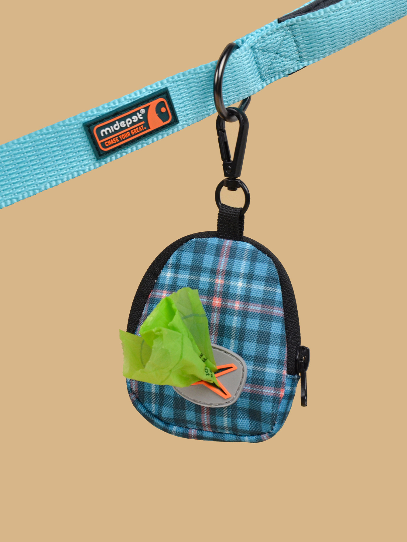 Cross-border new character pattern printed fashion design, belt connection, garbage bag dispenser, pet dog toilet bowl pic 7