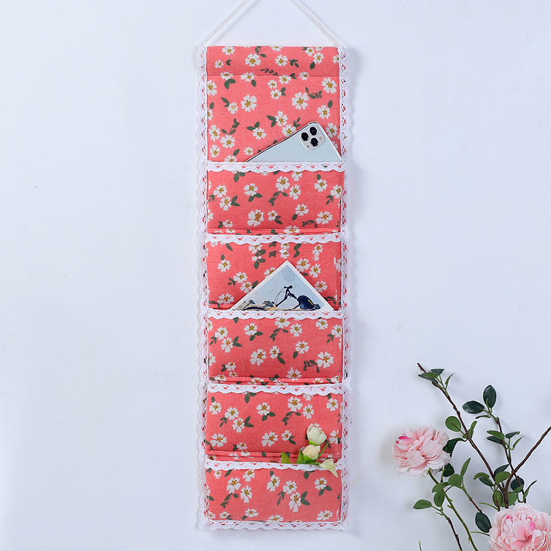 收纳袋棉麻宿舍挂袋墙挂式多层门后厨房卫生间床上壁挂悬挂式杂物详情21