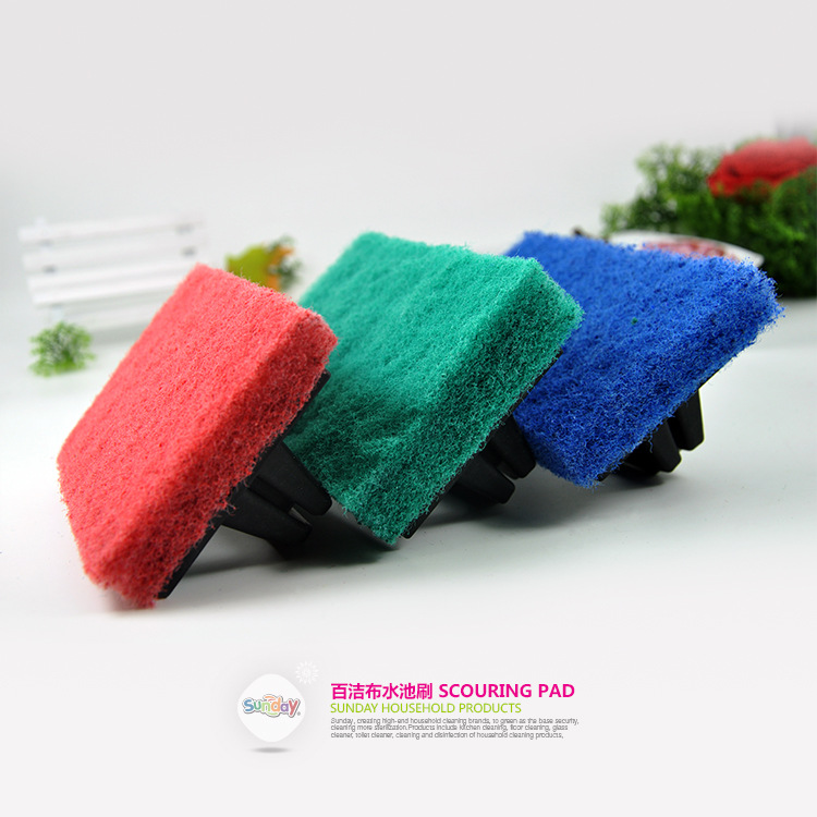 sunday水池刷浴缸刷地板除垢灶台浴缸清洁百洁布水池清洁刷详情20