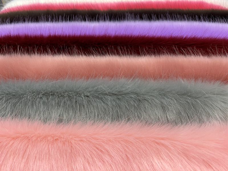 Artificial fur fabric vests, fashion faux fur fabric toys, pom-pom scarves, gloves, little fox plush pic 6