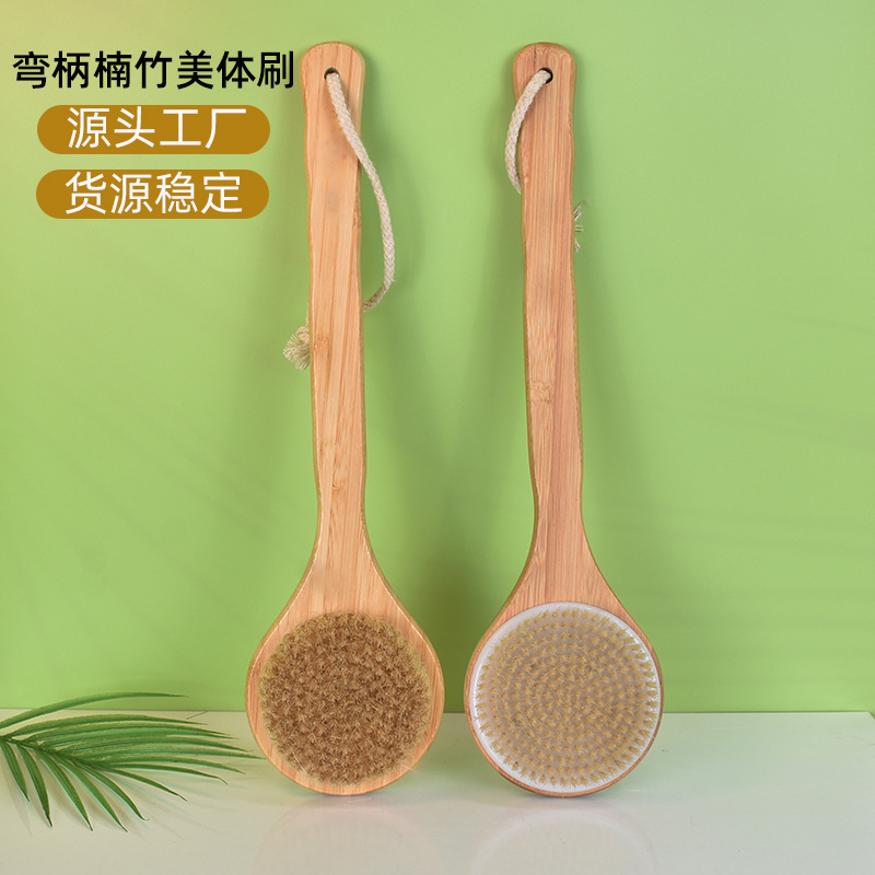 源头工厂猪鬃毛双面浮石刷挫脚板多功能足部清洁磨脚石轻松去老茧详情3