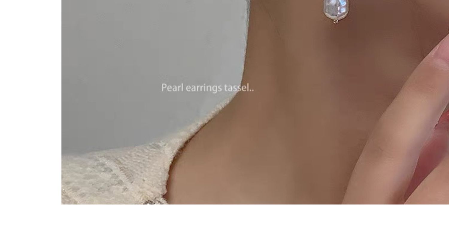 韩版复古珍珠耳夹女无耳洞小众简约925银针高级耳环小众耳饰批发详情10