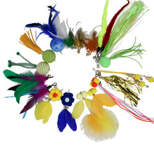 New cat-playing stick, swing, hanging door, cat toy, butterfly with catnip, self-entertainment, hanging, telescopic and adjustable pic 37