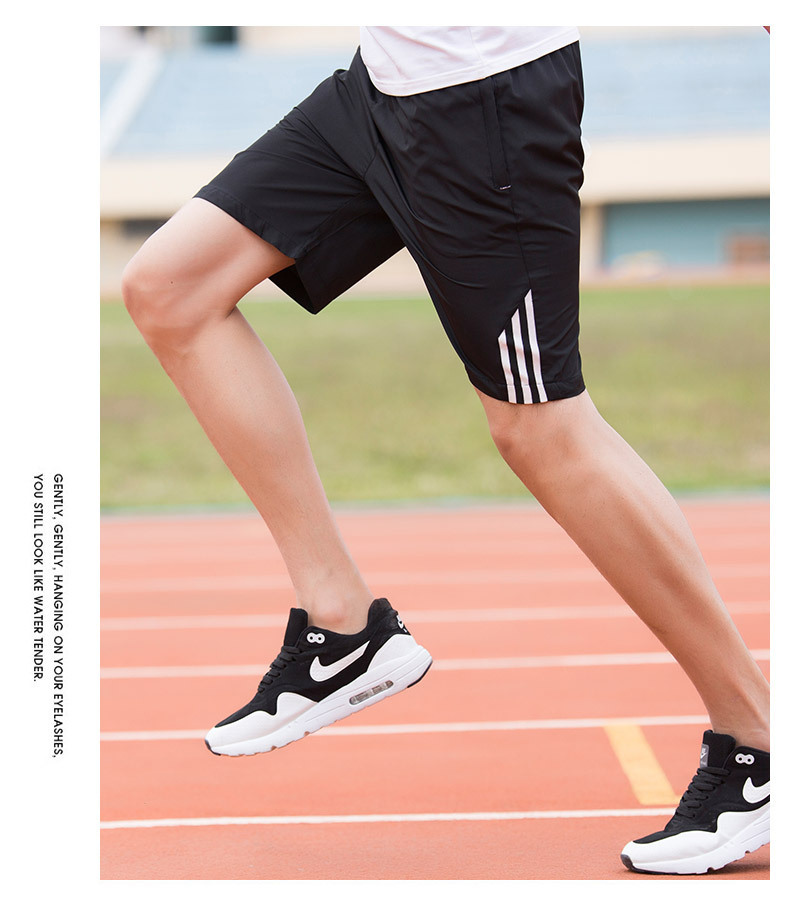 2021 nuevo hombre pantalones casuales verano suelto deportes pantalones de fitness hombres cinco centelleo seco al aire libre más tamaño running pic 8