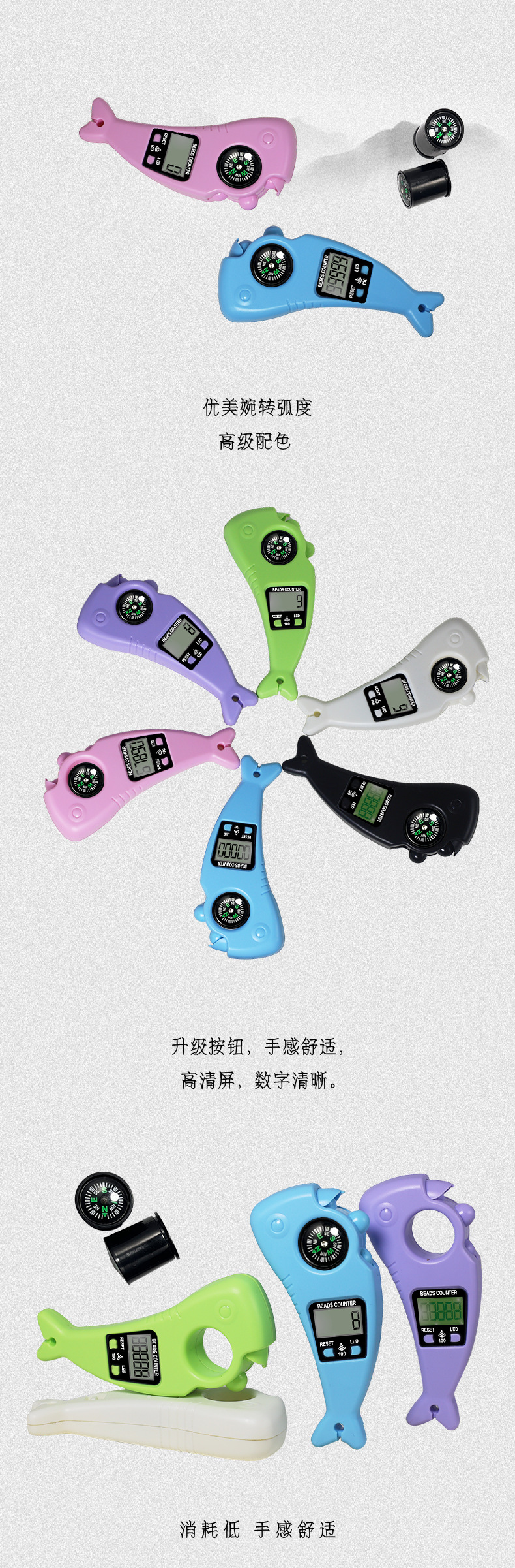 The full range sound reminder counter, LED dial counter, counter counter, count counter, count counter, color pic 4