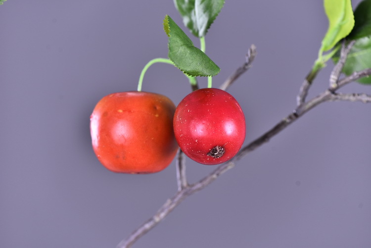 Wholesale of artificial apple branches, multi-leaf home decoration fruit branches, new Chinese-style New Year decoration berries from the manufacturer pic 19