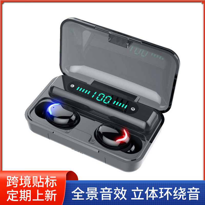 f9触摸蓝牙耳机 入耳式真无线运动m20m27m41m36数显蓝牙耳机跨境详情4