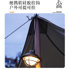 太阳能风扇马灯帐篷灯多功能野营露营挂灯手提灯应急照明手电筒详情4