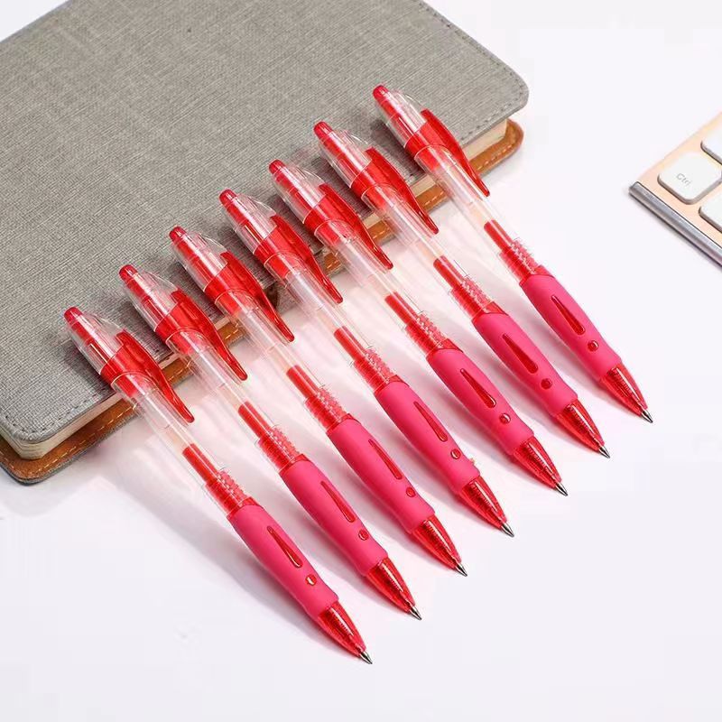 Office stationery: neutral, straight, liquid, ballpoint pen, red, black, blue, carbon pen, special practice pen, signature pic 4