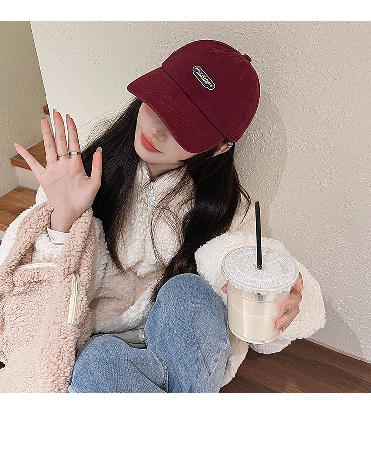 帽子女春夏季遮阳防晒棒球帽户外运动休闲百搭显脸小鸭舌帽ins潮详情5