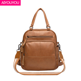 轻便尼龙布小背包女2025新款时尚防水牛津布旅行包通勤简约双肩包详情9