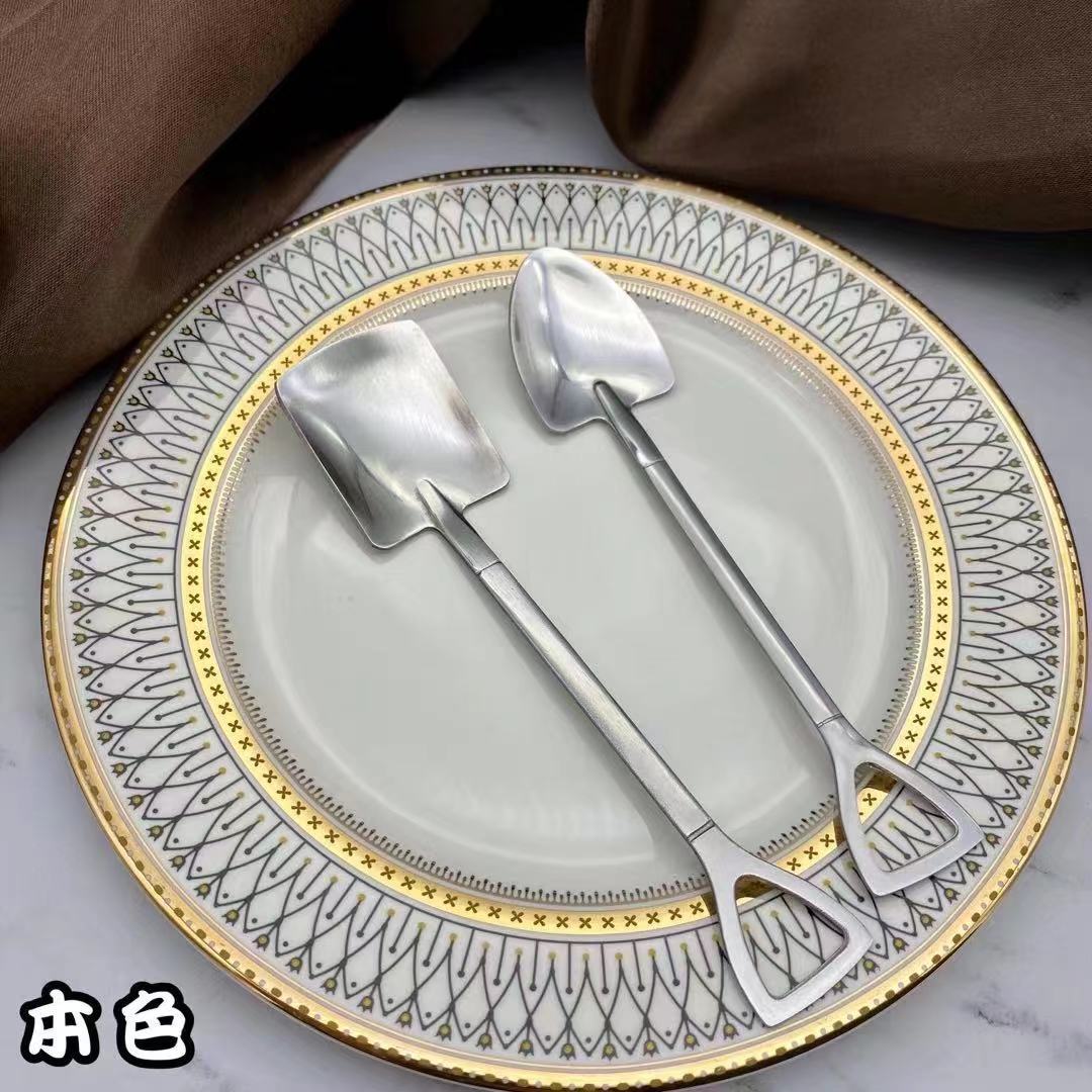 Wholesale of stainless steel simple fruit spoons pic 4