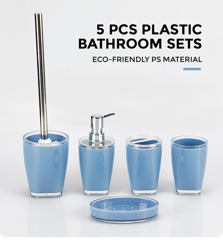 Luz artículos de tocador de lujo conjunto de 4 piezas artículos de tocador de color caramelo conjunto de tocador soporte de cepillo de dientes cuarto de baño conjunto de 4 piezas pic 17