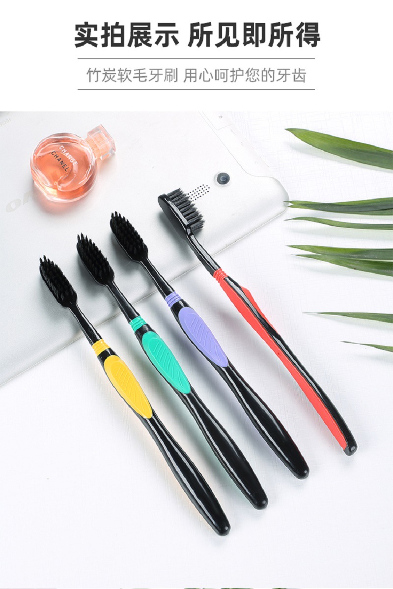 【10 Pieces 】 Yangzhou Macaron Toothbrush, soft-bristled Premium toothbrush, adult household, individually packaged medium-bristled toothbrush pic 23