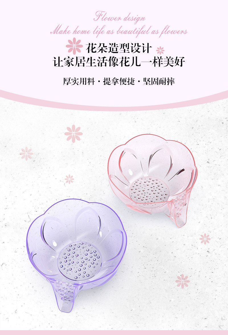 多功能沥水篮沥水盆厨房家用洗菜淘米滤水果盘创意沥水篮详情9