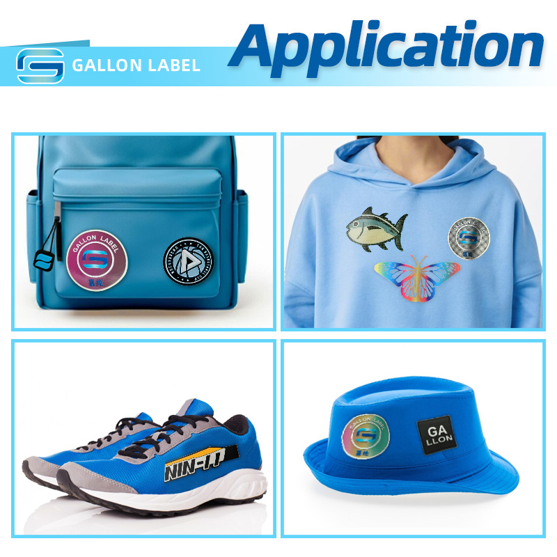 定制OEKO硅胶热转印烫画 立体凹凸压印LOGO图案软胶服装商标烫标详情11