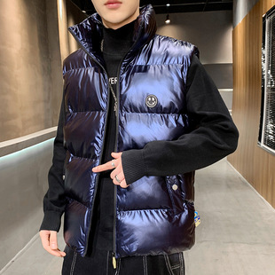 男士夹克2023春秋新款连帽外套男装韩版潮流休闲时尚宽松潮牌衣服详情21