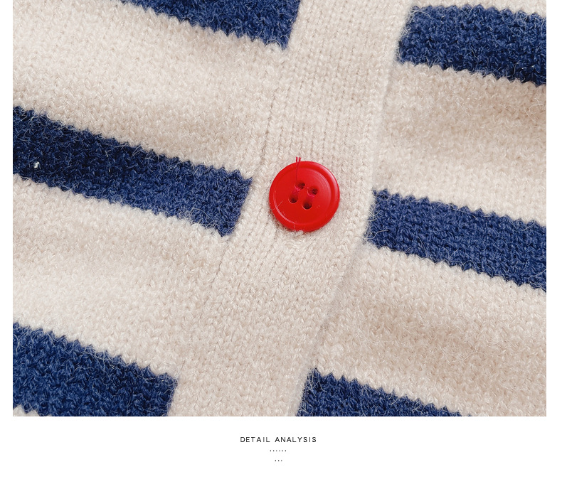 女童秋款针织开衫2023秋季新款中小童宝宝洋气毛衣t恤牛仔三件套详情29