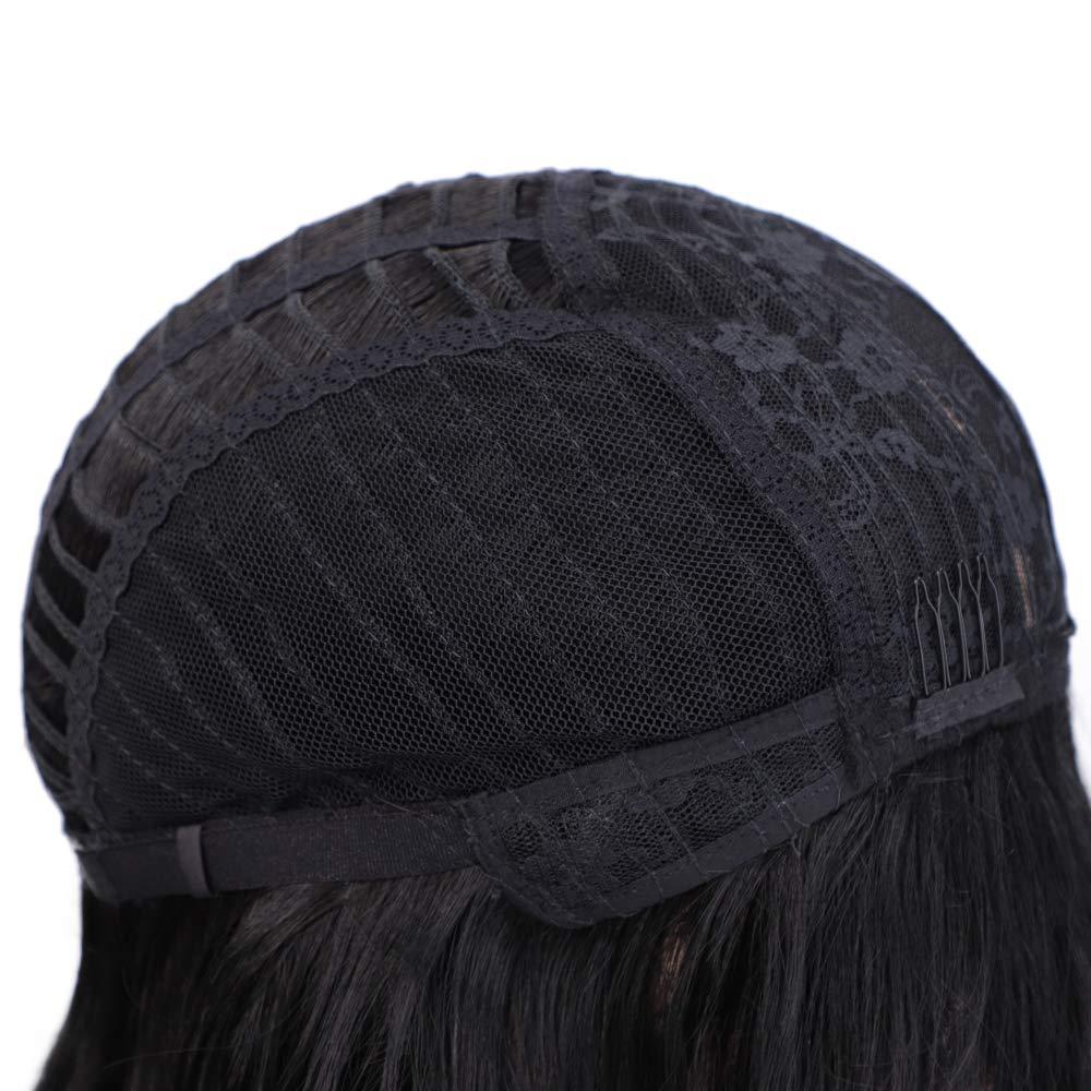Xuchang Aisi wigs, European and American short curly hair wigs for women, bangs hair wigs, and synthetic fiber wigs pic 13