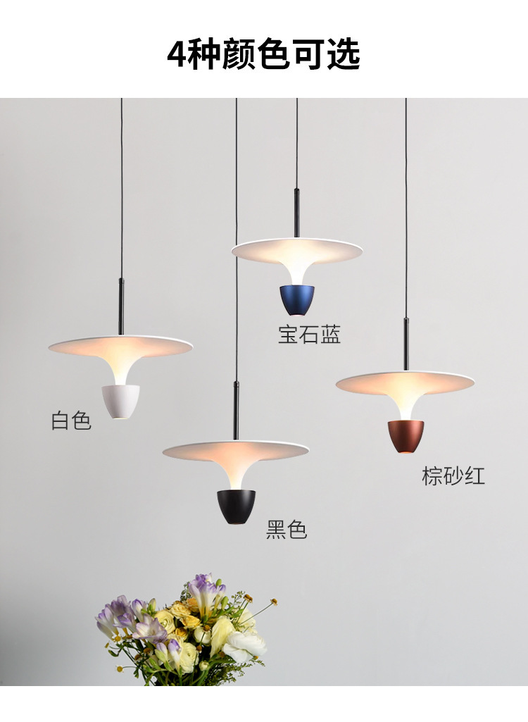 卧室床头小吊灯现代简约北欧轻奢极简可升降创意餐厅吧台吊灯详情3