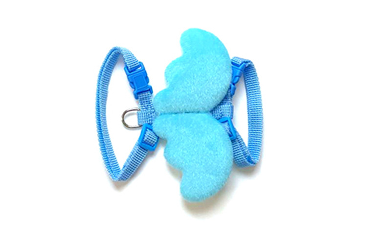 Wholesale of cross-border bestseller Aishangchong cute wing chest and back leash, small dog vest style pet cat walking leash pic 12