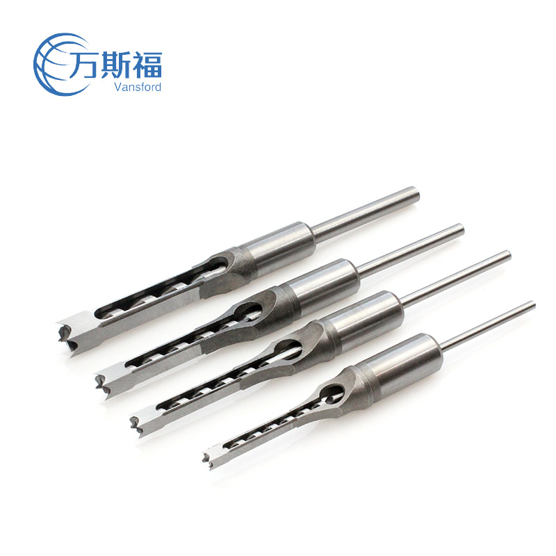 Woodworking square hole drill bit, square tenon drill, Angle chisel, square eye drill, square hole opener, woodworking tenon chisel, square hole drill pic 1