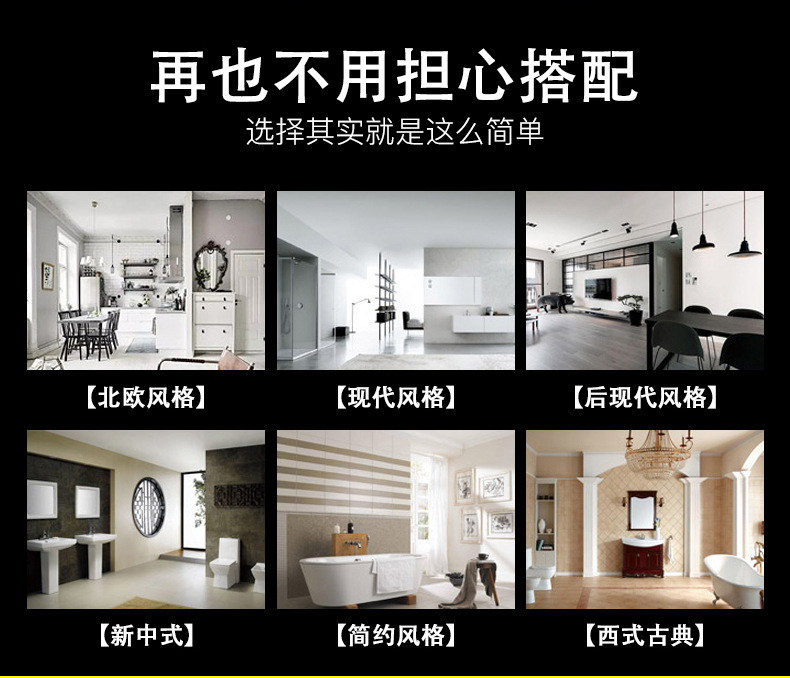 Black bathroom rectangular storage rack, mirror front stand, space aluminum matte bathroom storage rack, 30/40/50/60cm pic 5