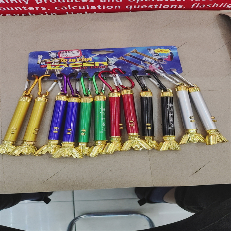 Three-in-one ultraviolet and infrared LED flashlight, banknote inspection laser pen, flashlight, street stall supply, factory direct sales pic 1