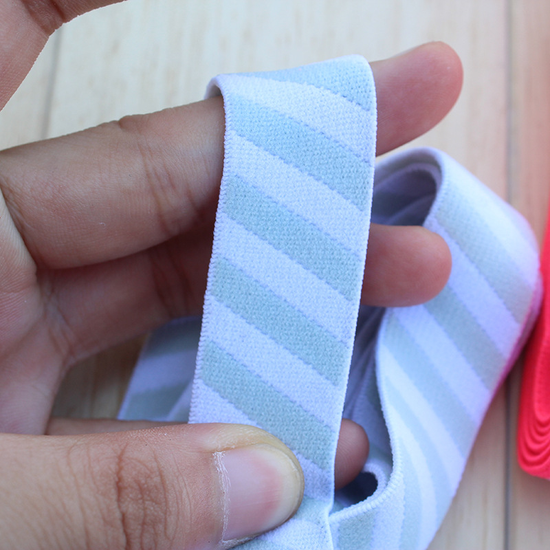 Color letter printed elastic band, computer jacquard elastic tightening band, 2cm wide, 2 yuan wholesale pic 5