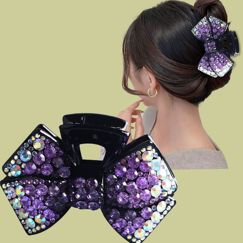 Best-selling Korean updo hair accessories, hair clips set with crystal diamonds, elegant and stylish. Direct sales from the manufacturer pic 4