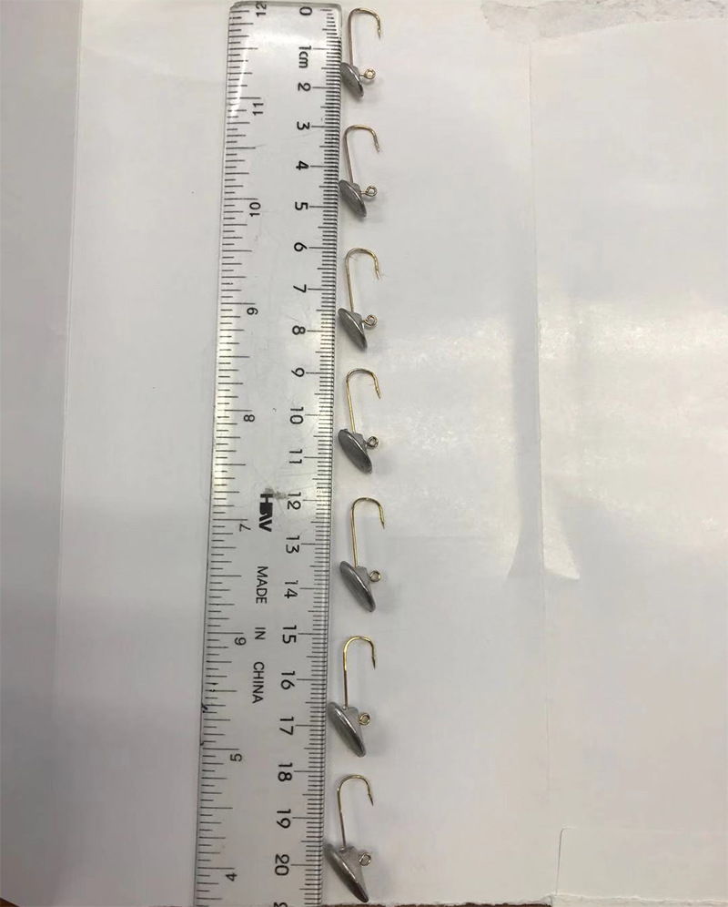 Musta bismuth alloy lead-head hook root fishing, fine hook with barbs, soft bait, fine fishing for sea bass, black sea bream and mandarin fish pic 9