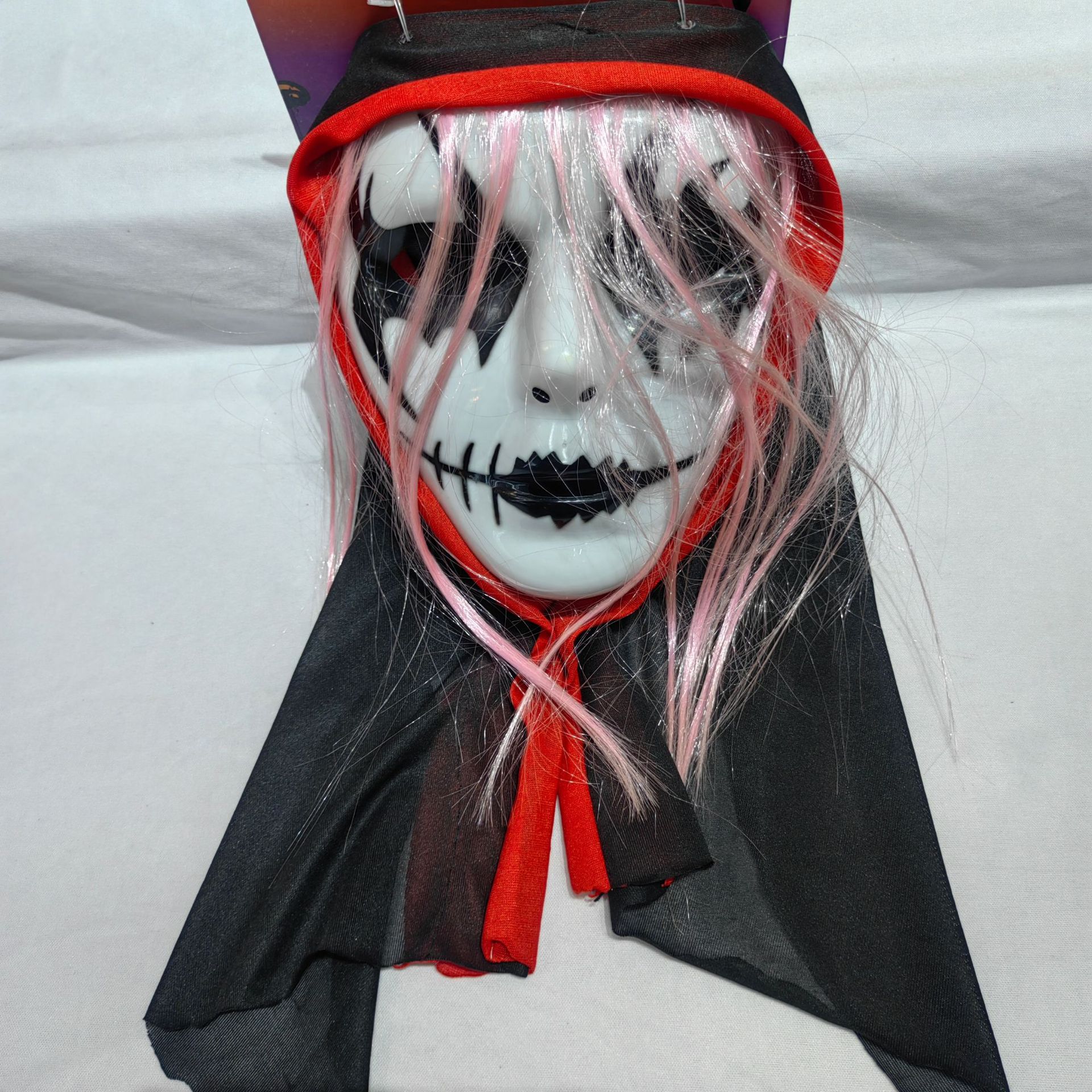厂家直供万圣节假发全头套面具骷髅鬼怪恐怖面具面罩吸血鬼面具详情8
