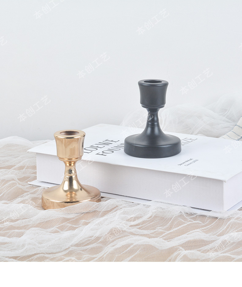 Benchuang Cross-border Candlestick Wholesale Factory direct sales European-style candlesticks, home decoration ornaments, new Amazon candlesticks pic 13