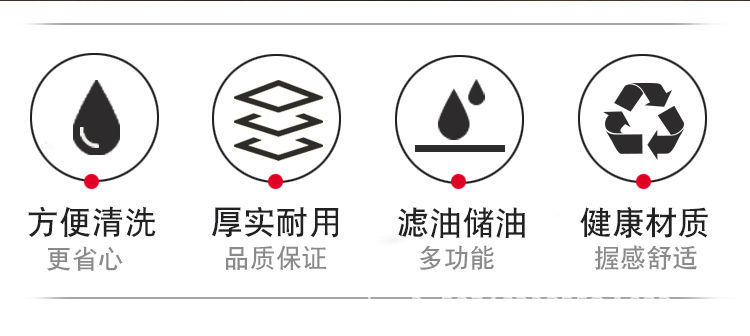 Factory direct supply of thickened stainless steel filter oil pot for household use, multi-purpose pot for kitchen sauce, vinegar and oil, large seasoning Anshi pot pic 3