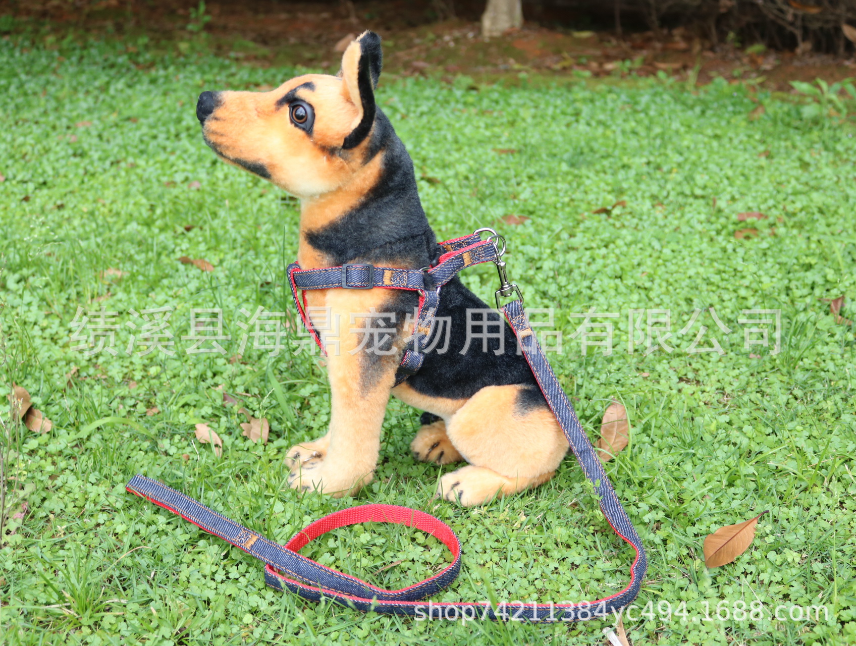 Pet supplies: dog leashes, denim leashes, chest straps, denim dog walking leashes, medium and small-sized dog chains pic 19