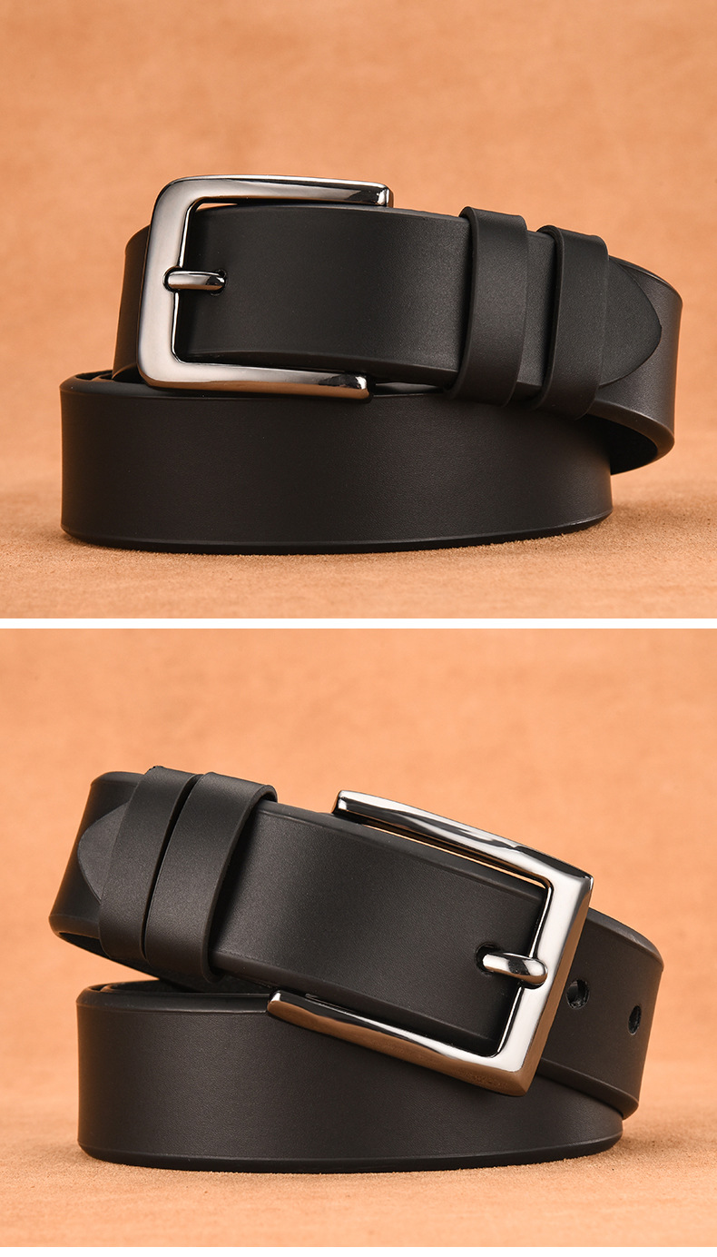 男士腰带批发男士针扣皮制带PU百搭现货厂家直供高档韩版休闲商务详情17