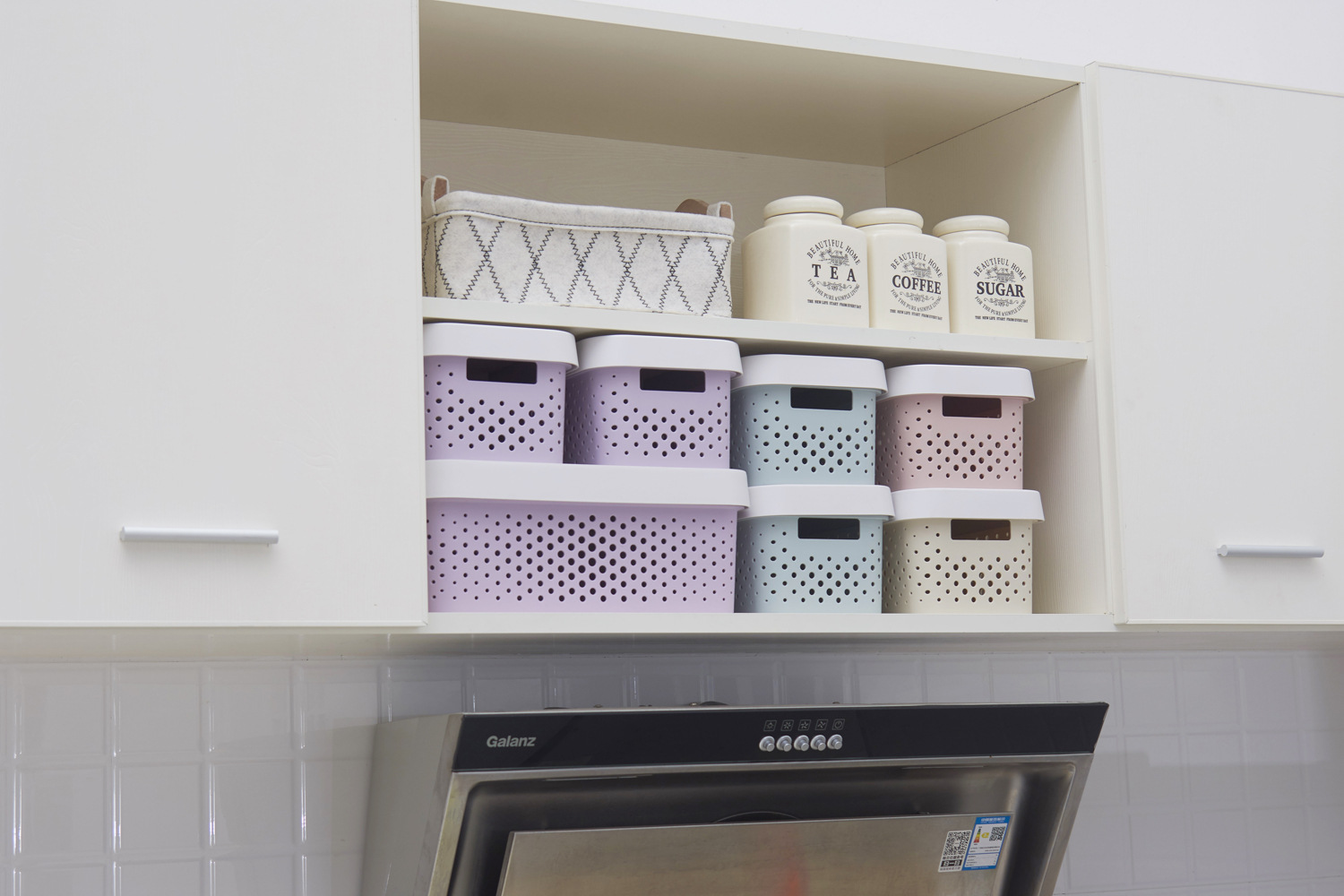 J25-6101 storage box, organizing clutter, storage basket, storage box, kitchen plastic box, stackable and combinable basket wholesale pic 15