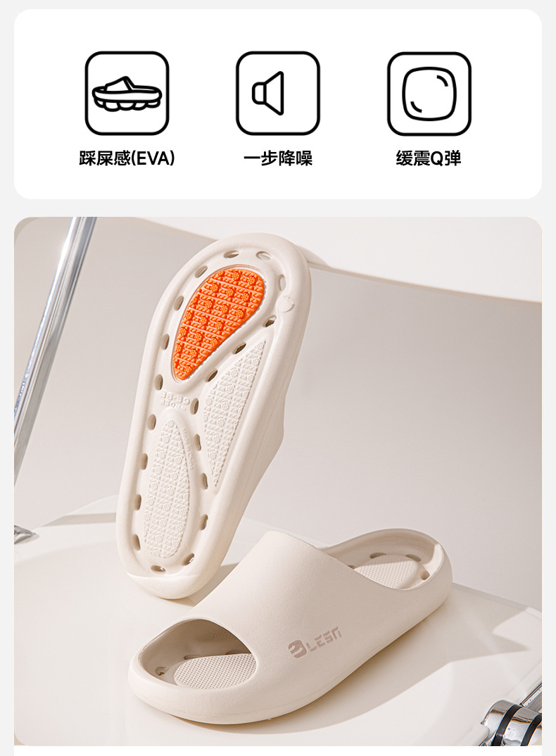 浴室漏水防滑拖鞋女士夏季室内居家卫生间洗澡防摔凉拖鞋家用男士详情2