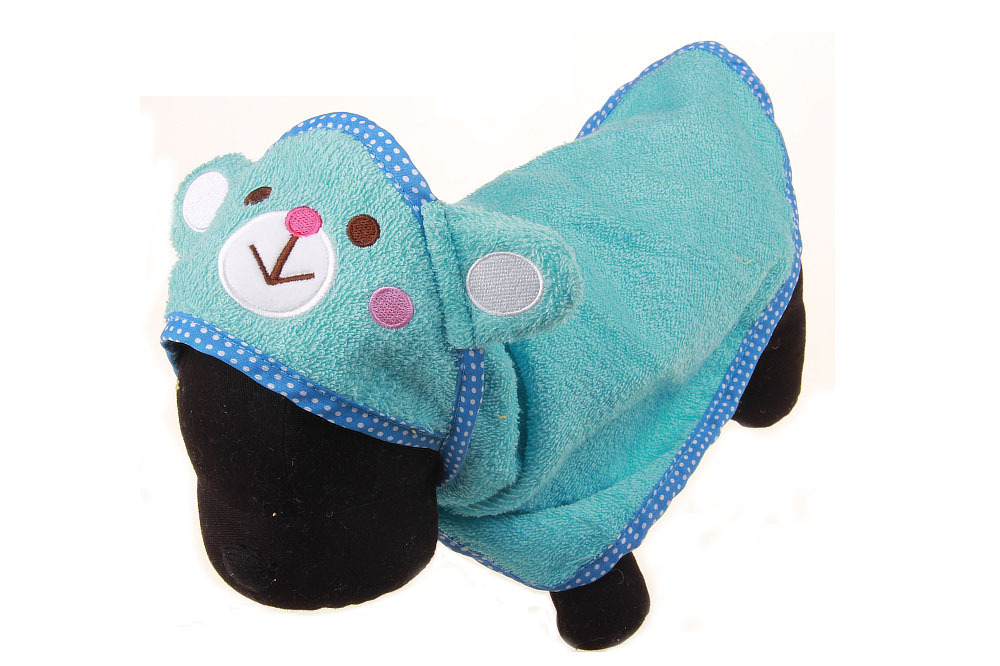 宠物浴巾可爱小动物吸水浴袍 宠物狗狗毛巾 6款3个规格详情8