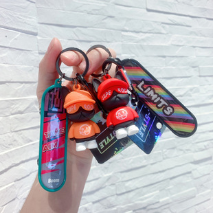 玉桂狗零钱包钥匙链创意可爱挂饰钥匙挂件库洛米收纳小包包钥匙扣详情15