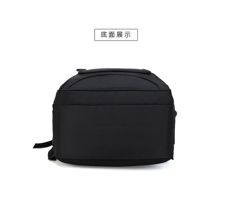 新款男士大容量商务双肩包包布款韩国大时尚休闲男电脑包背包logo详情16