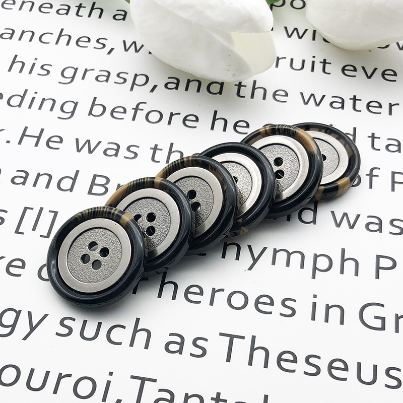 树脂纽扣 男装 女士 大衣扣 风衣扣 DIY饰品配件 西装扣 衣服服装详情6