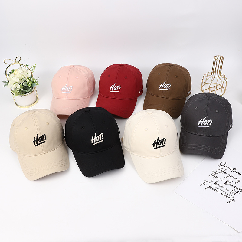 Summer new style baseball cap with English embroidery for women, suitable for both men and women, outdoor sunshade and sun protection cap, making the face look smaller pic 1