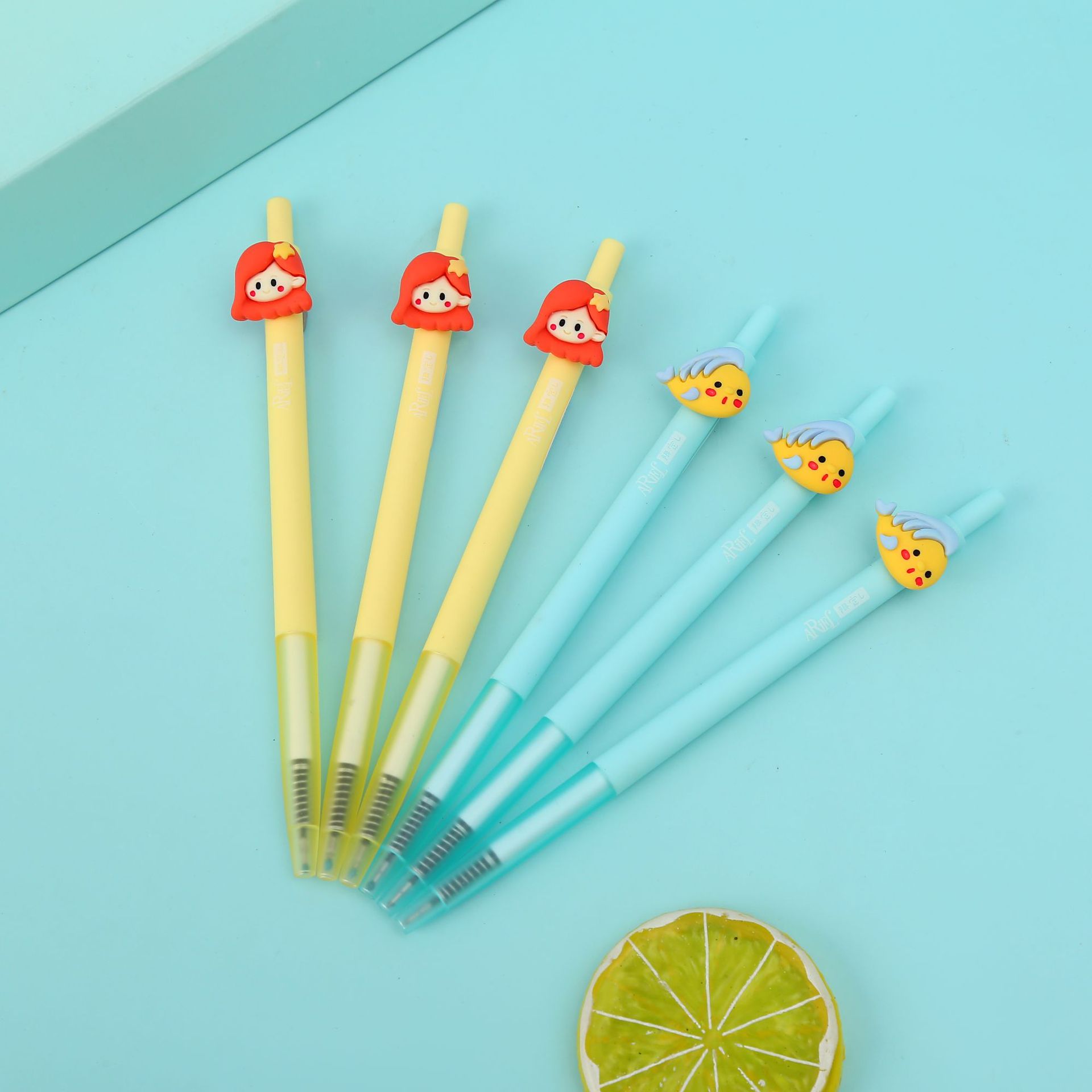 【 Zhongfan Stationery SOFUN】 The fairy tale series of princesses has a new member! ZF2595 Mermaid Press to start writing pic 5