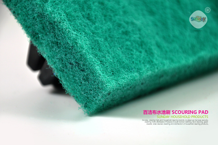 sunday水池刷浴缸刷地板除垢灶台浴缸清洁百洁布水池清洁刷详情23