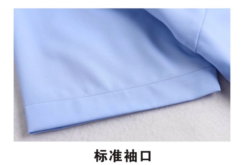 定制竹纤维职业正装衬衫免烫工装男士修身商务衬衣短袖定做工作服详情21