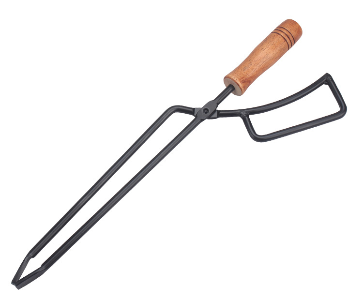 烧烤碳夹子BBQ防烫烧烤夹子木炭夹跨境热采鸭嘴火钳夹套详情24