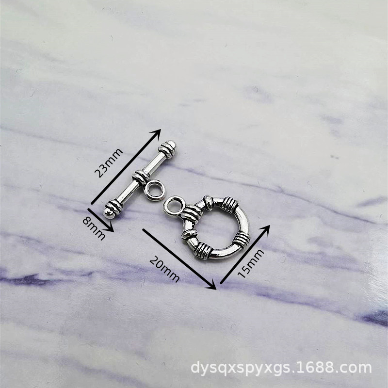 diy饰品配件  锌合金OT扣多款可选  手工制作项链手链连接扣配件详情1