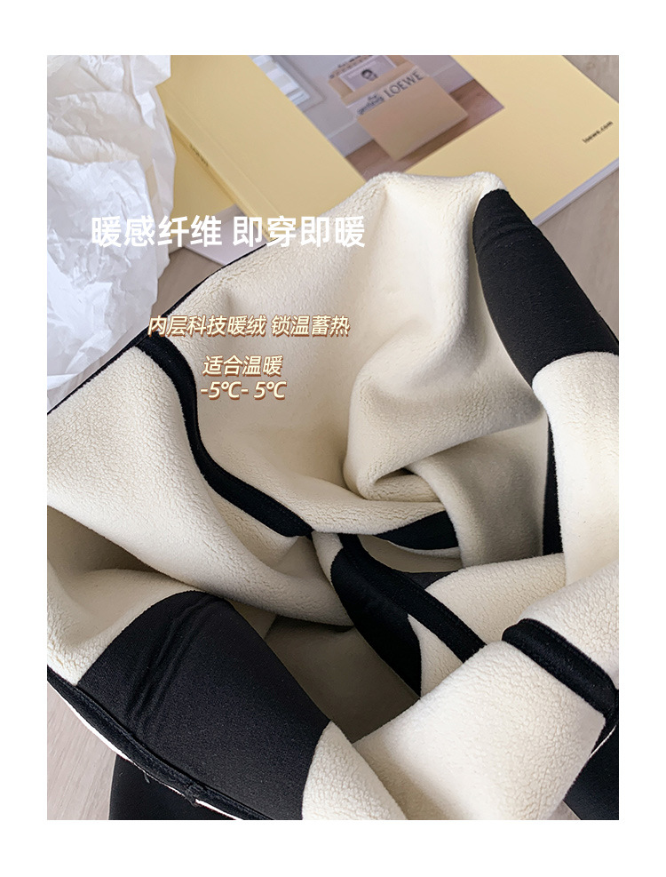 2022 Autumn/winter latex Barbie pants, sports yoga fleece leggings, high-waisted, hip-lifting and belt-tightening shark pants for women wholesale pic 53